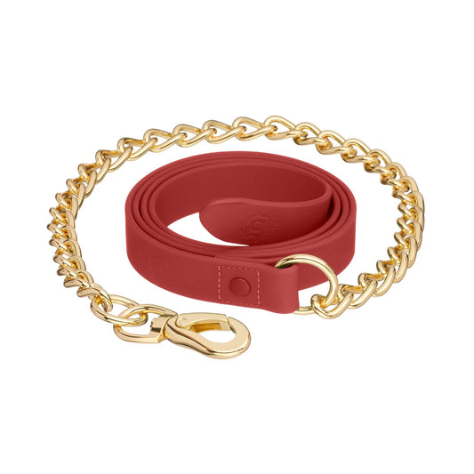 Burgundy Horse Lead - iCavalos