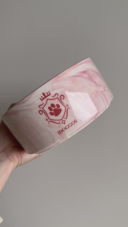 Marble Pink Bowl